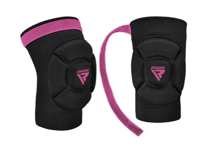 Наколінники спортивні RDX HOSIERY KNEE FOAM K5 пара S Black/Pink (HYP-K5-BP-S) - фото 2