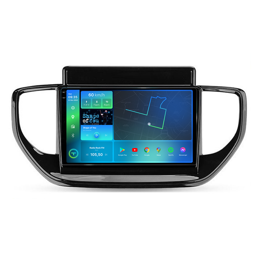 Магнитола штатная Torssen 2K DTS Hyundai Accent/Verna 2021+ F9432 4G Carplay DSP (202308215)