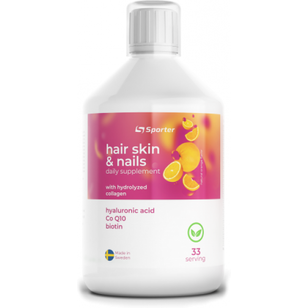 Мультивітамінний комплекс Sporter Hair Skin & Nails 500 мл Оrange