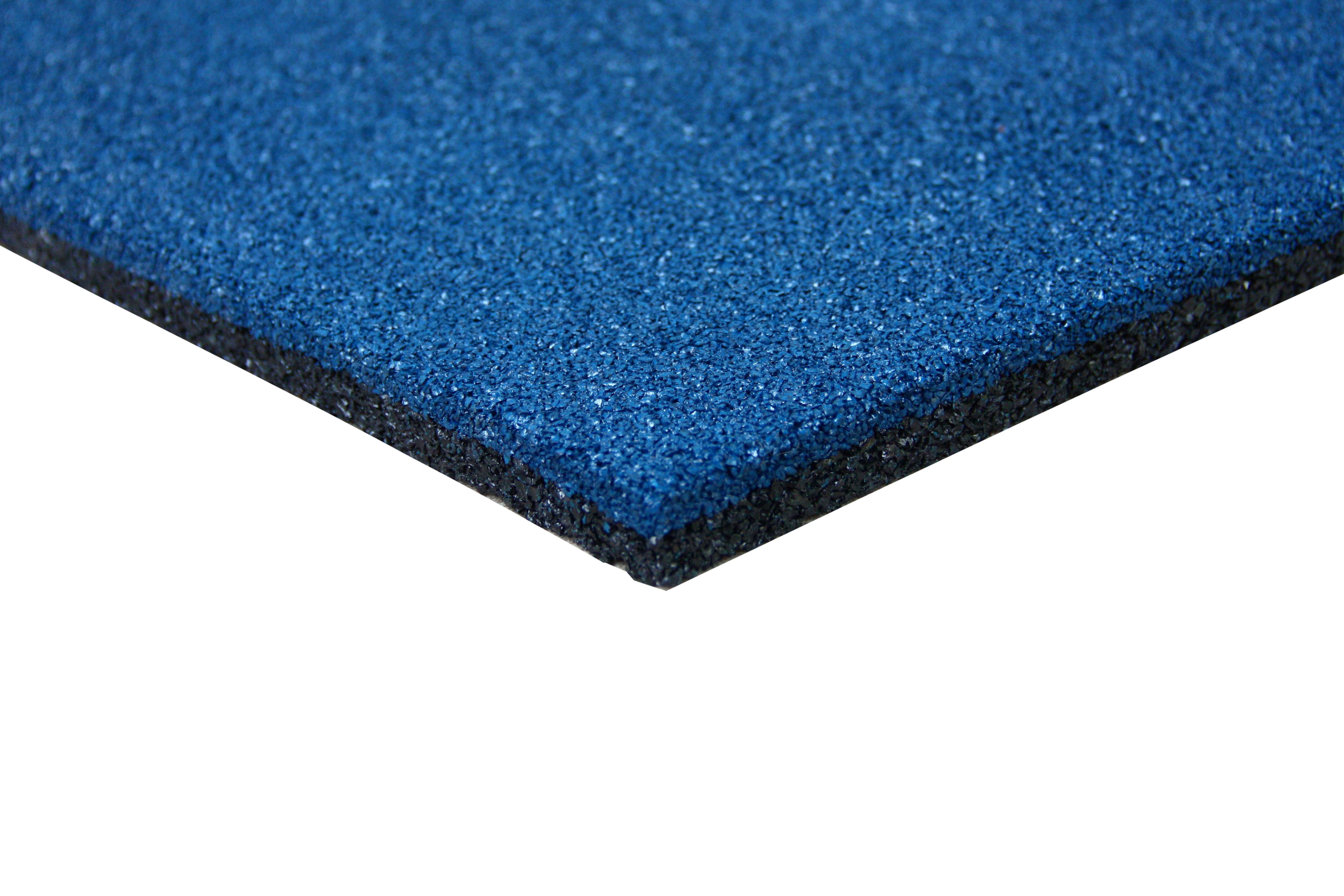 Плитка резиновая Jump Rich 500х500х30 мм Синий насыщенный - фото 4