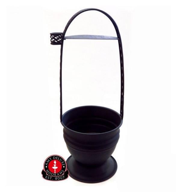 Корзина-кадило для угля Amy Deluxe AM-BS003 металл с сеткой и термозащитой ручки - фото 2 Корзина-кадило для угля Amy Deluxe AM-BS003 металл с сеткой и термозащитой ручки - фото 2