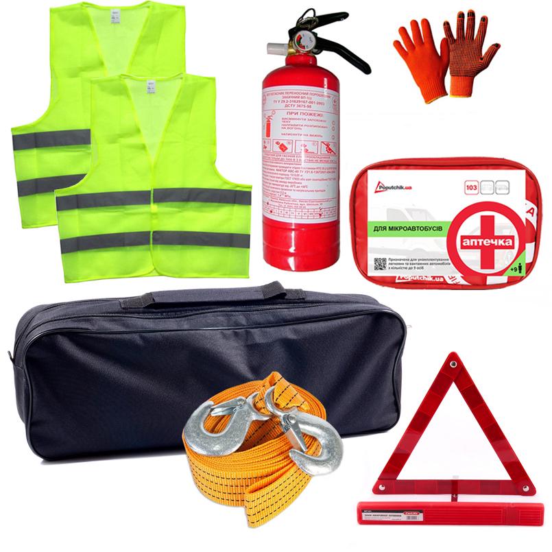 Набор автомобилиста Carlife Евростандарт с тросом (na_56)