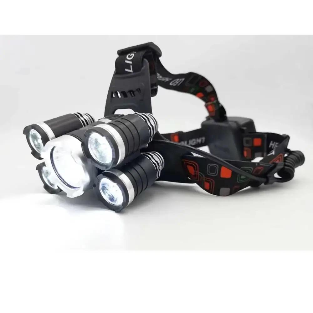 Налобный фонарь Bass Polska 5LED 2х18650