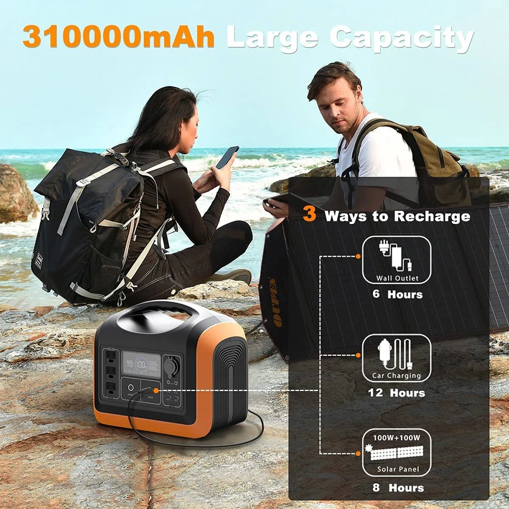 Електростанція портативна SOUOP UPP-1200 310000 mAh висококласна для зберігання енергії (2070556198) - фото 6 Електростанція портативна SOUOP UPP-1200 310000 mAh висококласна для зберігання енергії (2070556198) - фото 6