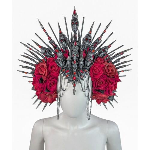 Обруч Aida Seta Decor de Muerte (25-559SL-RD)