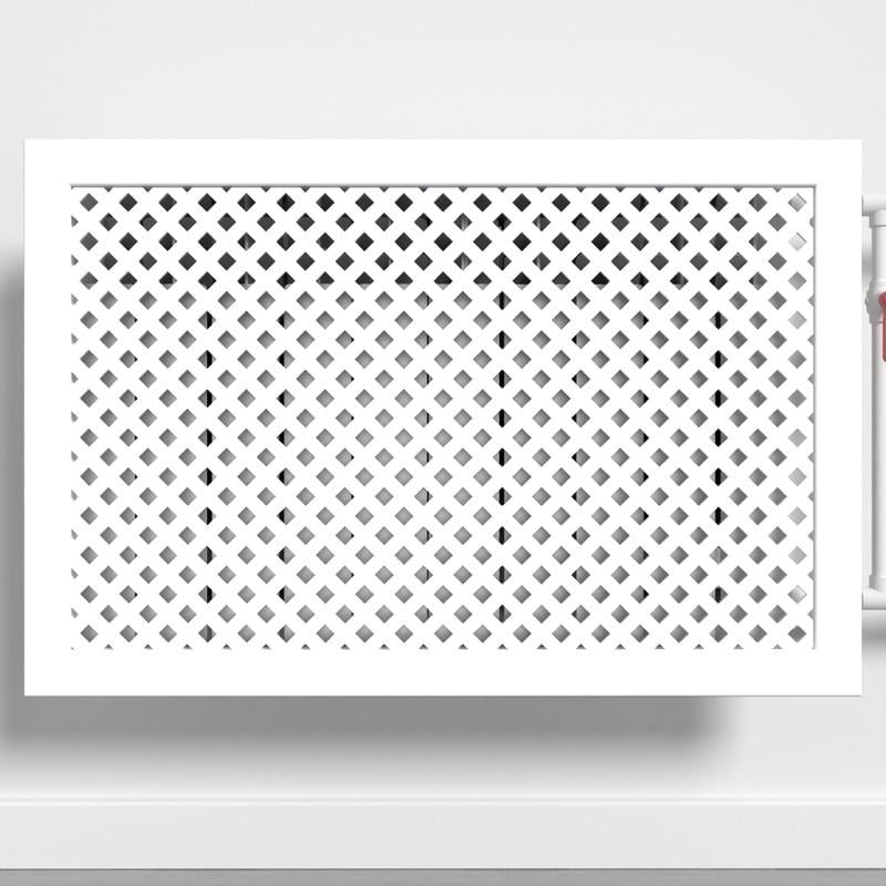 Решетка-экран на батарею SMARTWOOD 300 Белый (R21011104)