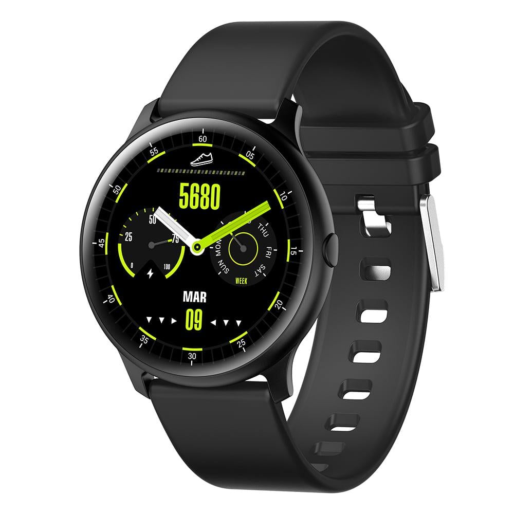 Смарт годинник King Wear KW13 з AMOLED дисплеєм і вологозахистом IP68 Чорний