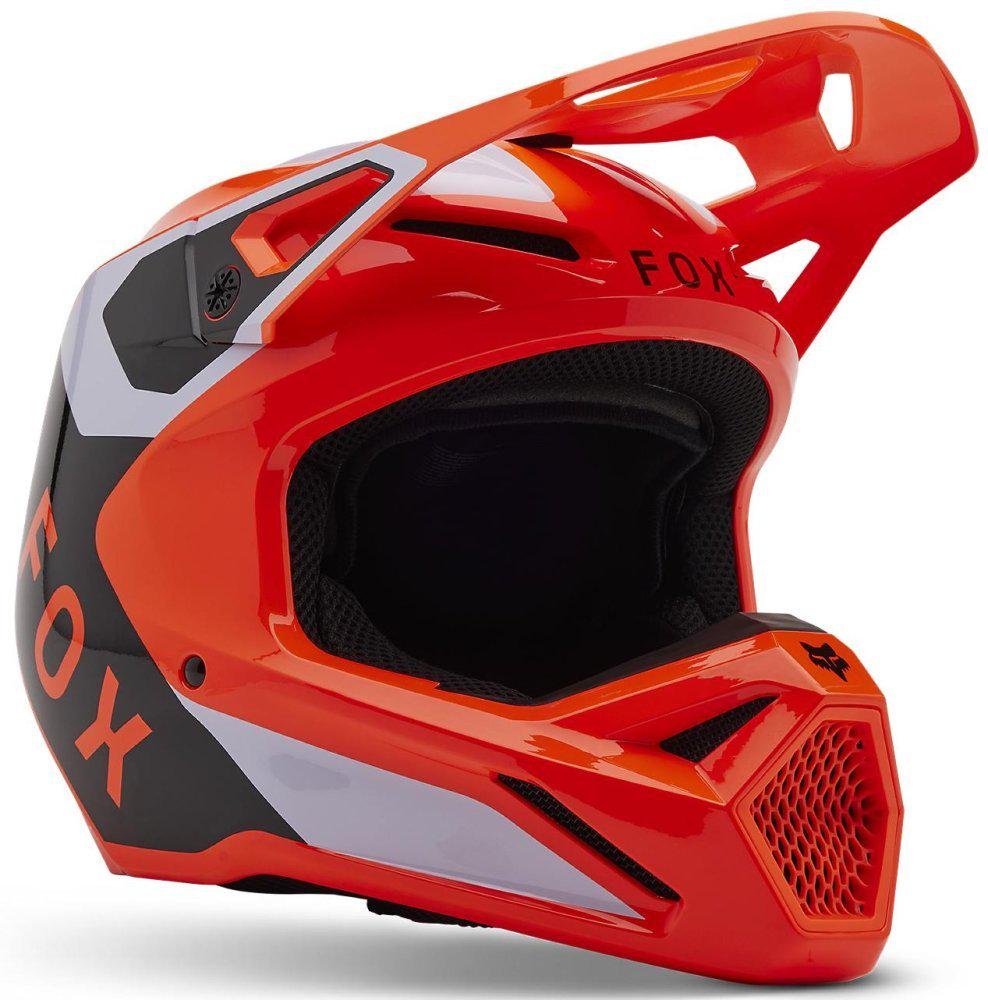 Мотошолом Fox V1 HELMET LEAN M Flo Orange (46424)