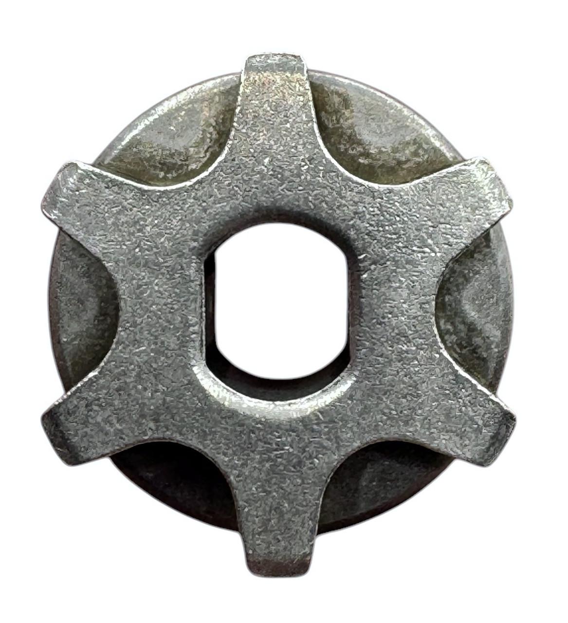 Звездочка для цепной электропилы на подставке 6 лучей 8х10 мм d 30 мм