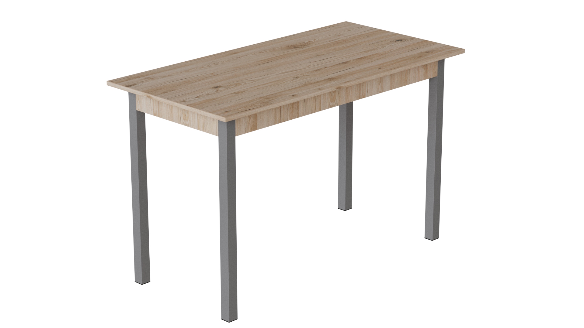Стол кухонный Ferrum-decor Марио ДСП 16 мм 75x120x80 см Серый/Дуб Сан-Марино (MAR0058)