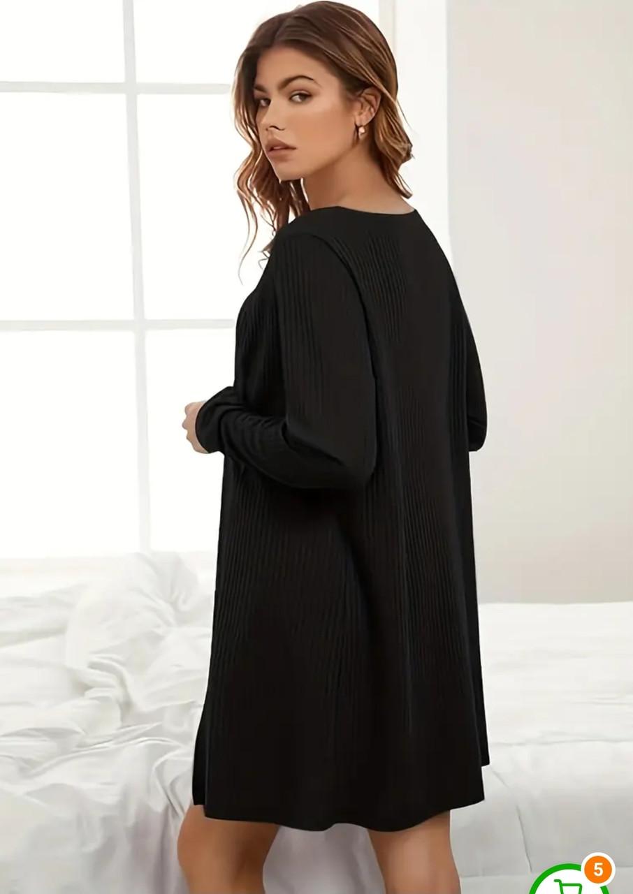 Піжамний комплект Cozy 2XL Чорний (2513182378) - фото 9