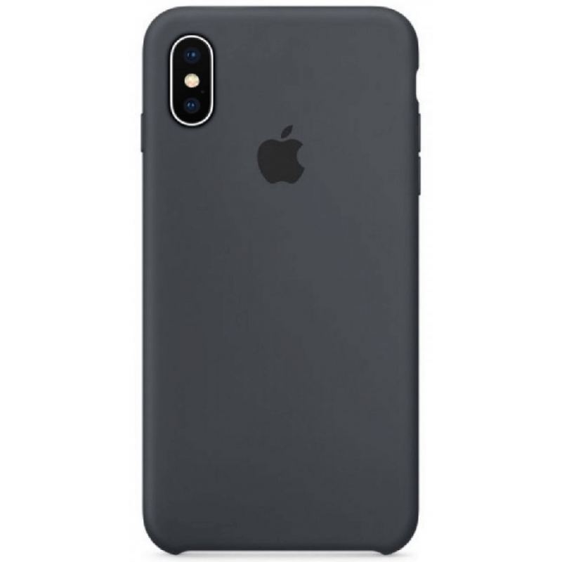 Чехол GoVern Silicone Case для Apple iPhone X/XS Charcoal Gray