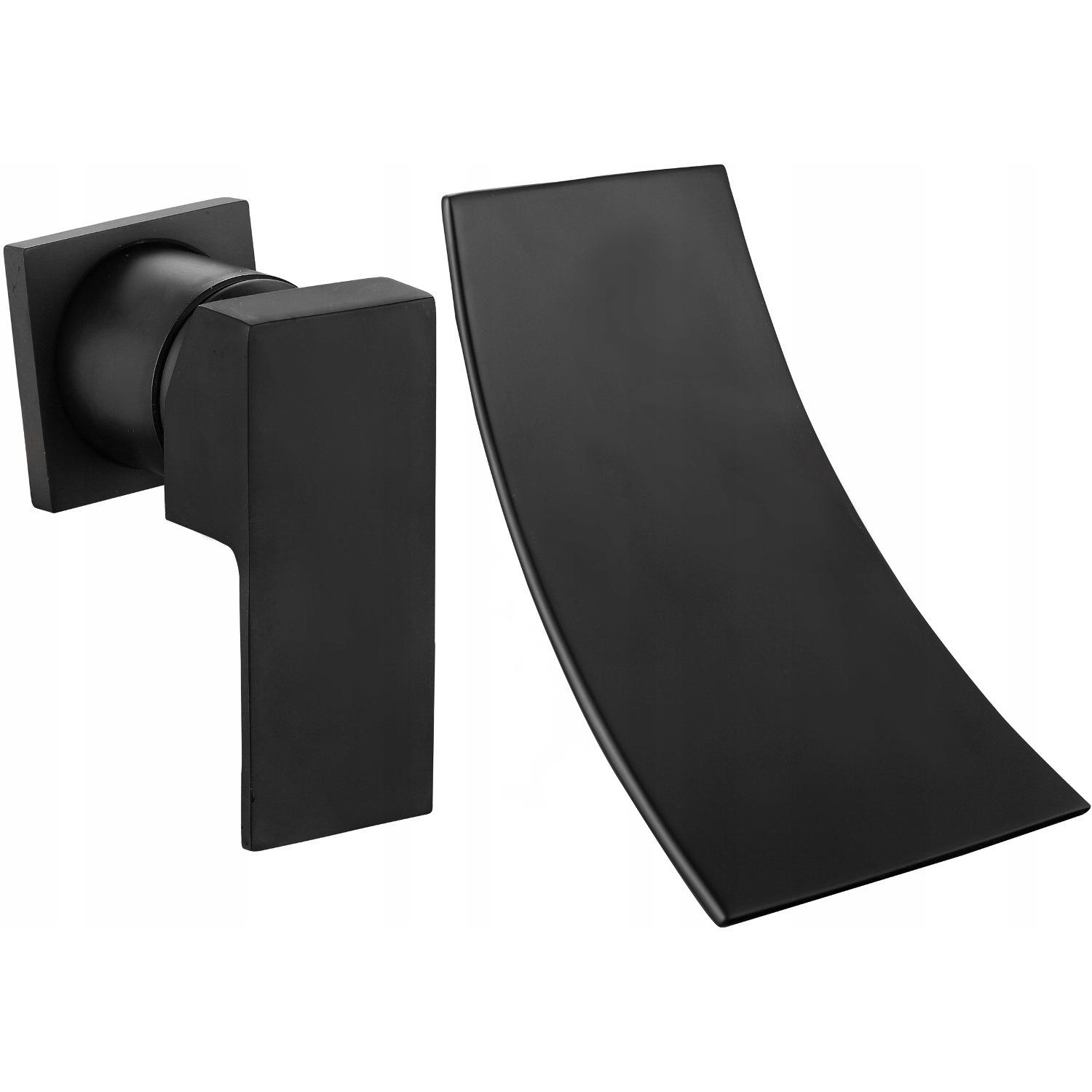 Наружная часть смесителя Mexen CELIA MEX-747415-70 настенный однорычажный Черный (162968)