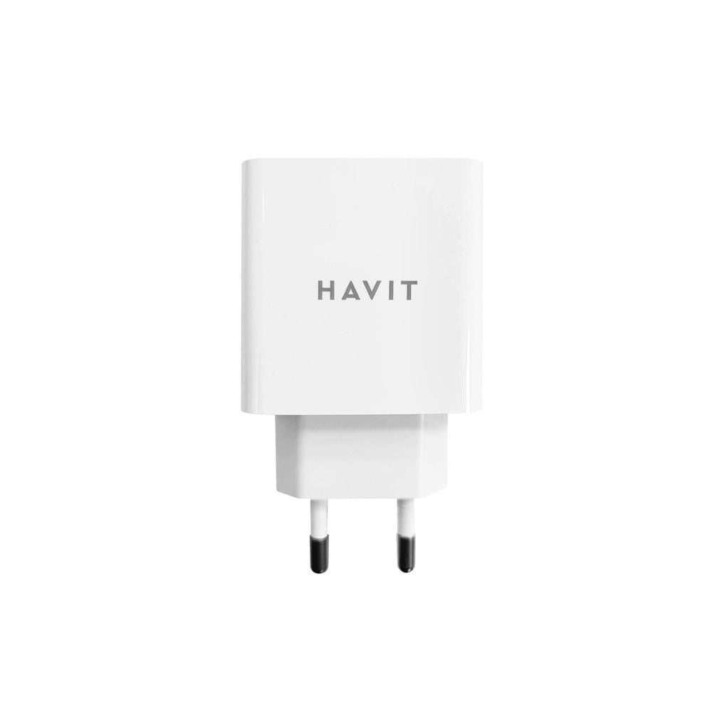 Зарядное устройство быстрое Havit HV-UC1015 USB 18W 3,.1A QC3.0 White (27733224)