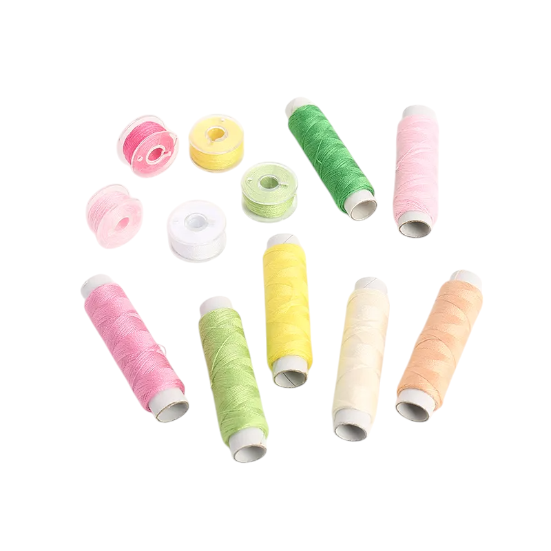 Набор ниток в пластиковом контейнере Разноцветный - фото 2