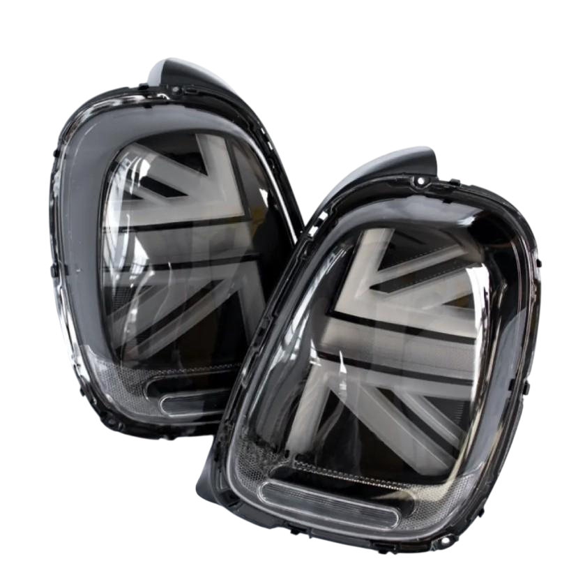 Задние фонари LED GBT в стиле Union Jack Black для Mini Cooper F55/56/57 2014-2023 гг. 2 шт. Черный (151151) Задние фонари LED GBT в стиле Union Jack Black для Mini Cooper F55/56/57 2014-2023 гг. 2 шт. Черный (151151)