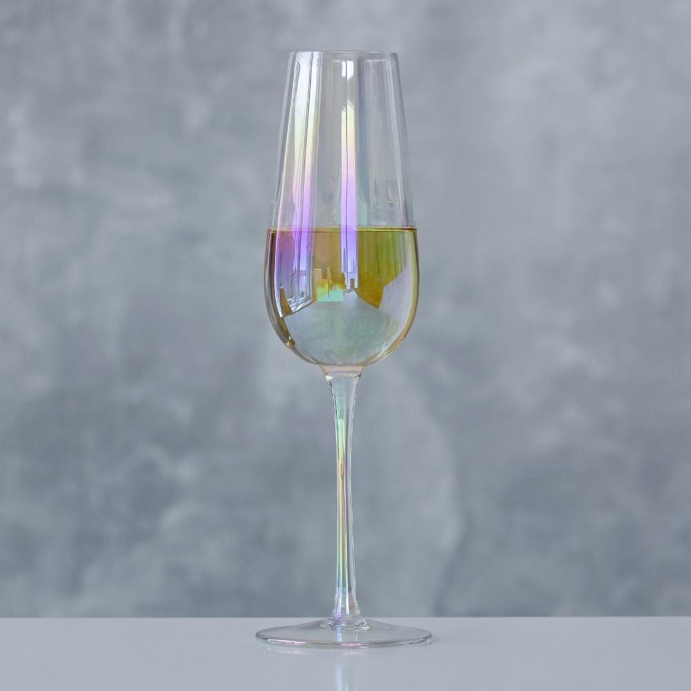 Набор бокалов Elisey 9054-011 стекло 220 мл 4.5х23.5 см 2 шт. Перламутровый (118-81-9054-011) - фото 2