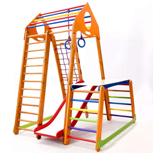 Детский спортивный комплекс BambinoWood Plus 1-1 (ASportBaby113)