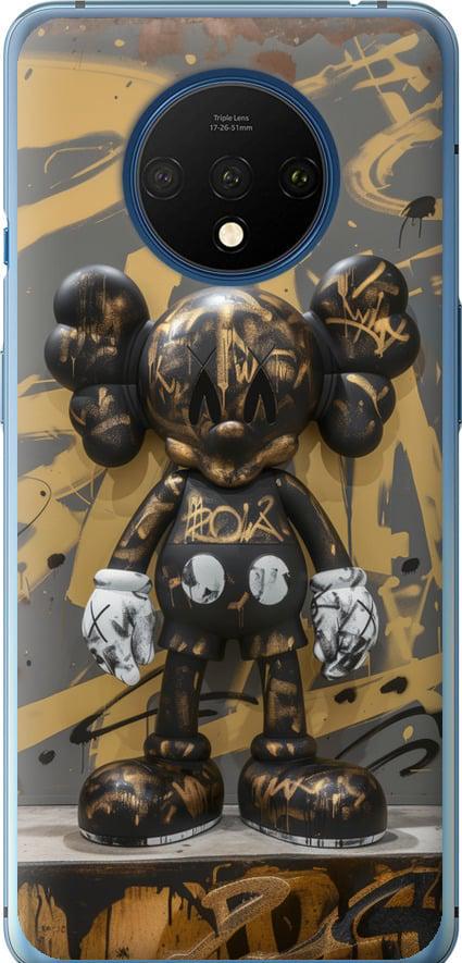 Чехол на OnePlus 7T Bronze kaws (6097u-1809-42517) Чехол на OnePlus 7T Bronze kaws (6097u-1809-42517)