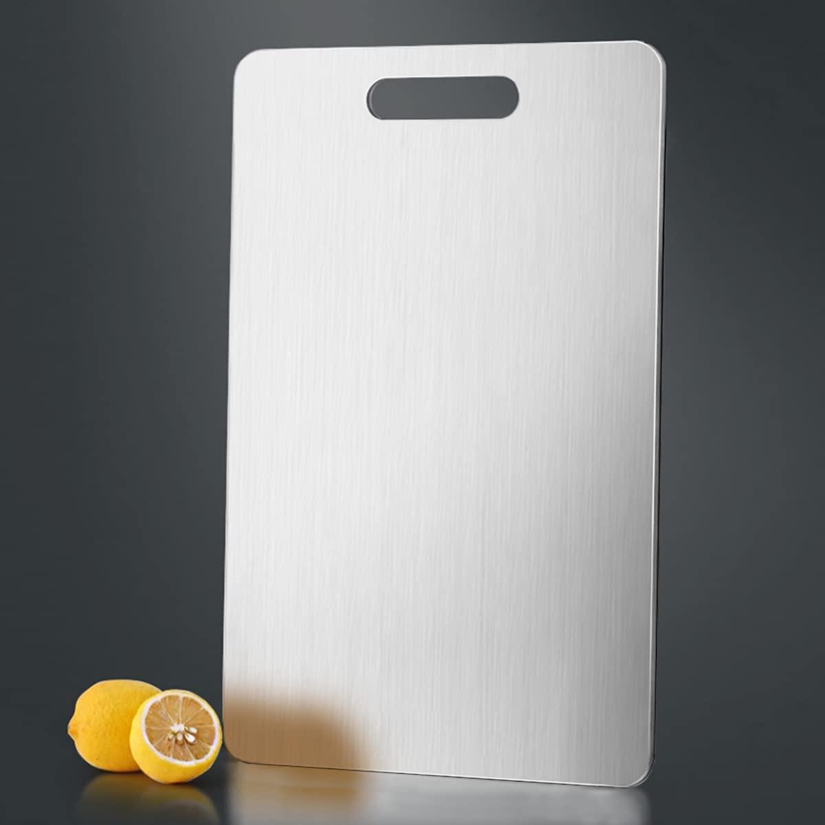 Дошка обробна JPFS Cutting Boards із нержавіючої сталі 30х45 см Steel 304 (2997) - фото 2 Дошка обробна JPFS Cutting Boards із нержавіючої сталі 30х45 см Steel 304 (2997) - фото 2