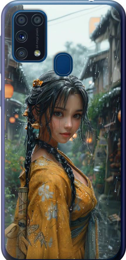 Чехол на Samsung Galaxy M31 M315F Anime-girl (6133t-1907-42517)