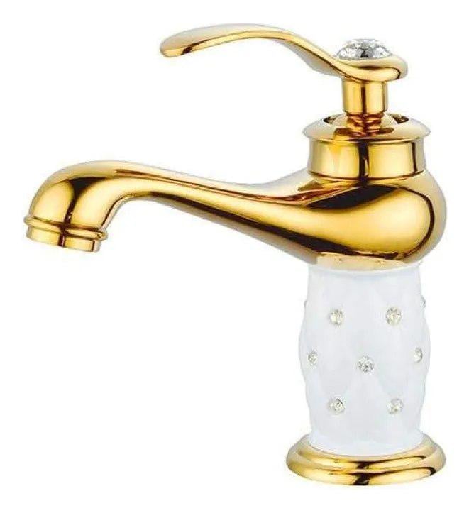 Змішувач для умивальника Epelli Deco style D'oro Brilliant (663801)