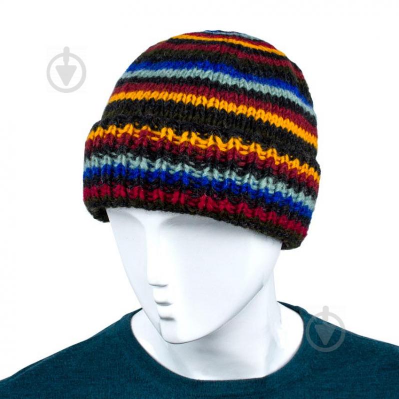 Шапка Kathmandu Паттэ Ручная работа 100% шерсть яка S 54-56 Разноцветная (24975)