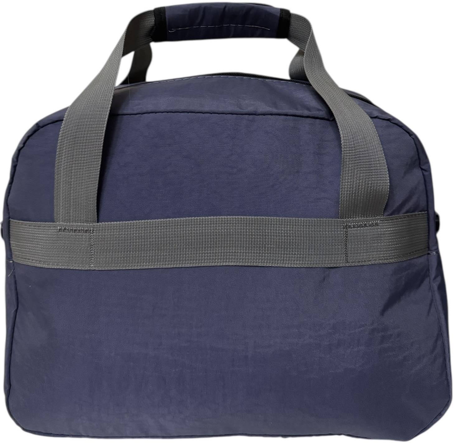 Сумка дорожня для перельотів у літаку ручна поклажа 40х20х30 см синій - фото 4 Сумка дорожня для перельотів у літаку ручна поклажа 40х20х30 см синій - фото 4