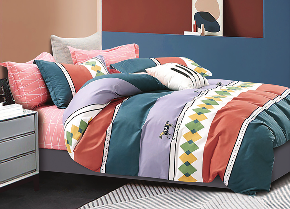 Комплект постельного белья Home comfort полуторный хлопок 9983211 SN (DR010306)