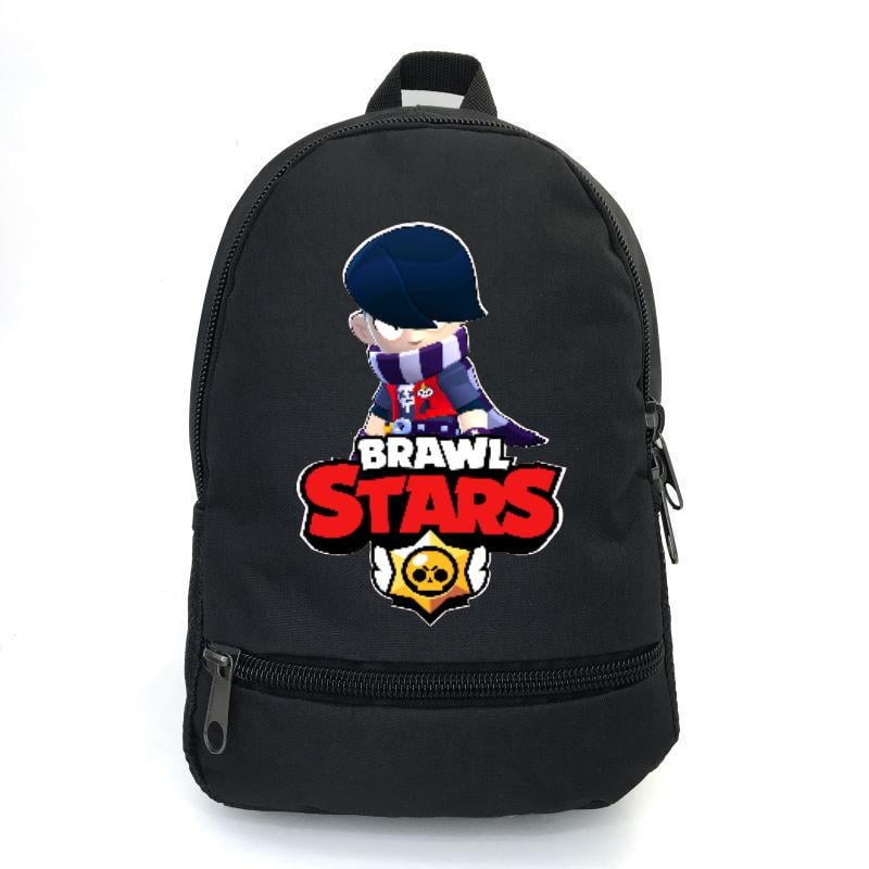 Школьный рюкзак с принтом Бравл Старс Эдгар BS-04 12,5 л Черный (1659279401)