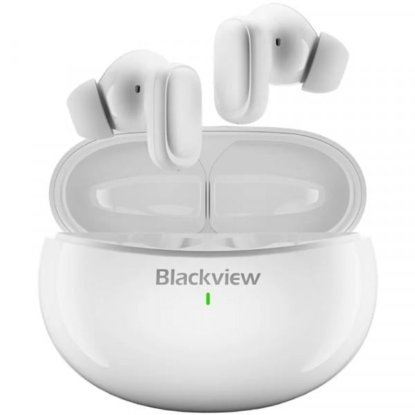 Наушники беспроводные Blackview AirBuds 30 TWS BT5.4 400 mAh White (6931548317906)