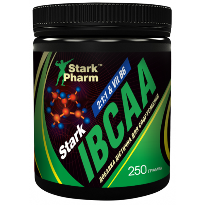 Аминокислота Stark Pharm IBCAA 2:1:1 & Vit B6 без вкусовых добавок 250 г