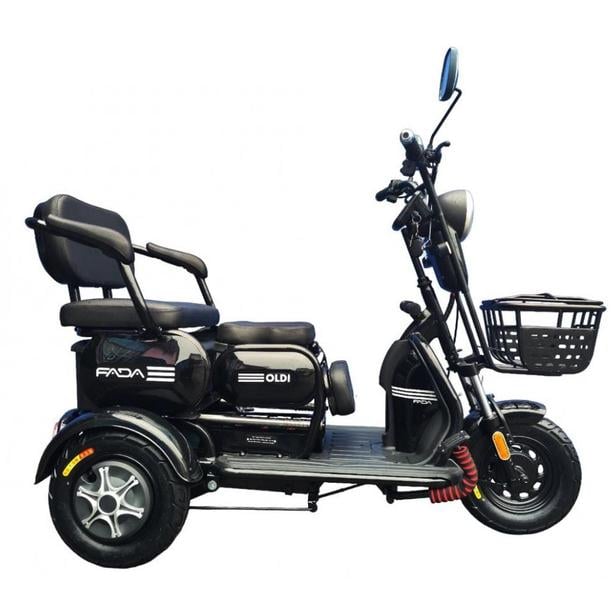 Электротрайк FADA OLDi MAX 1100W Черный - фото 2 Электротрайк FADA OLDi MAX 1100W Черный - фото 2