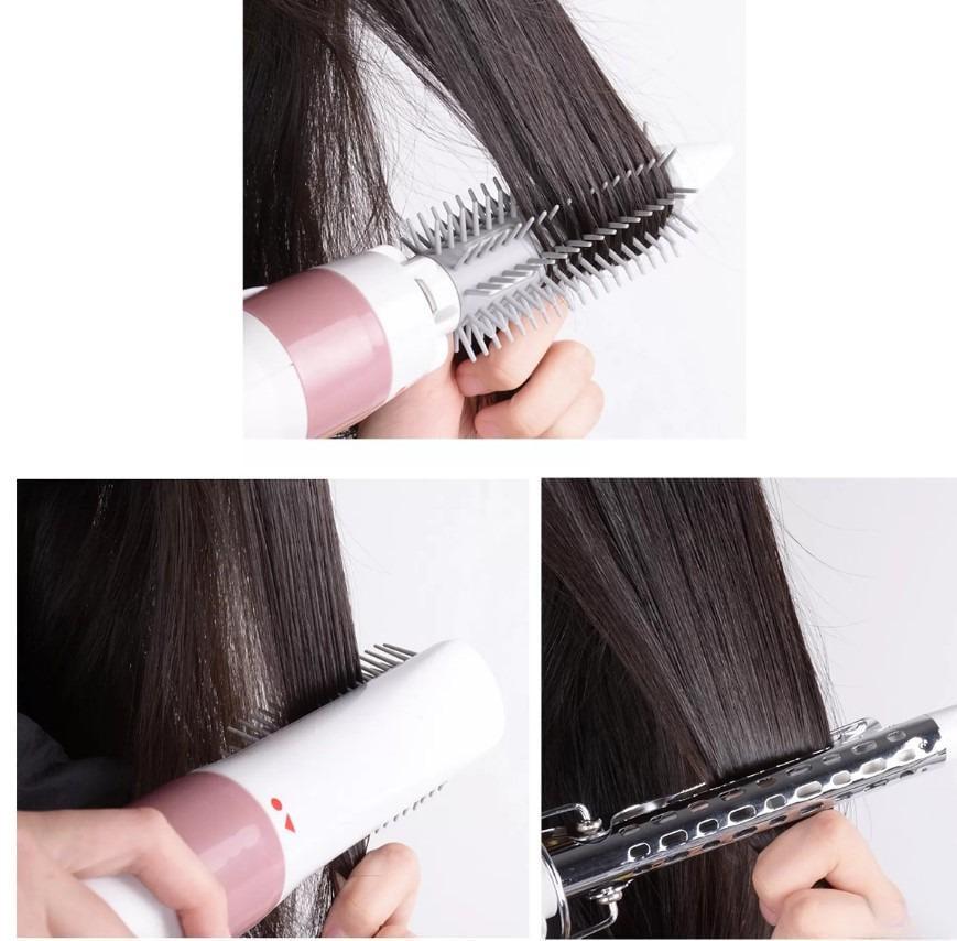 Стайлер-фен для укладки волос Gemei GM-4836 1200 Вт Розовый (2104618631) - фото 16 Стайлер-фен для укладки волос Gemei GM-4836 1200 Вт Розовый (2104618631) - фото 16