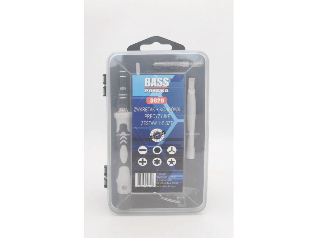 Набір викруток накінечників Bass Polska BP-3820 115 шт. (15025917)