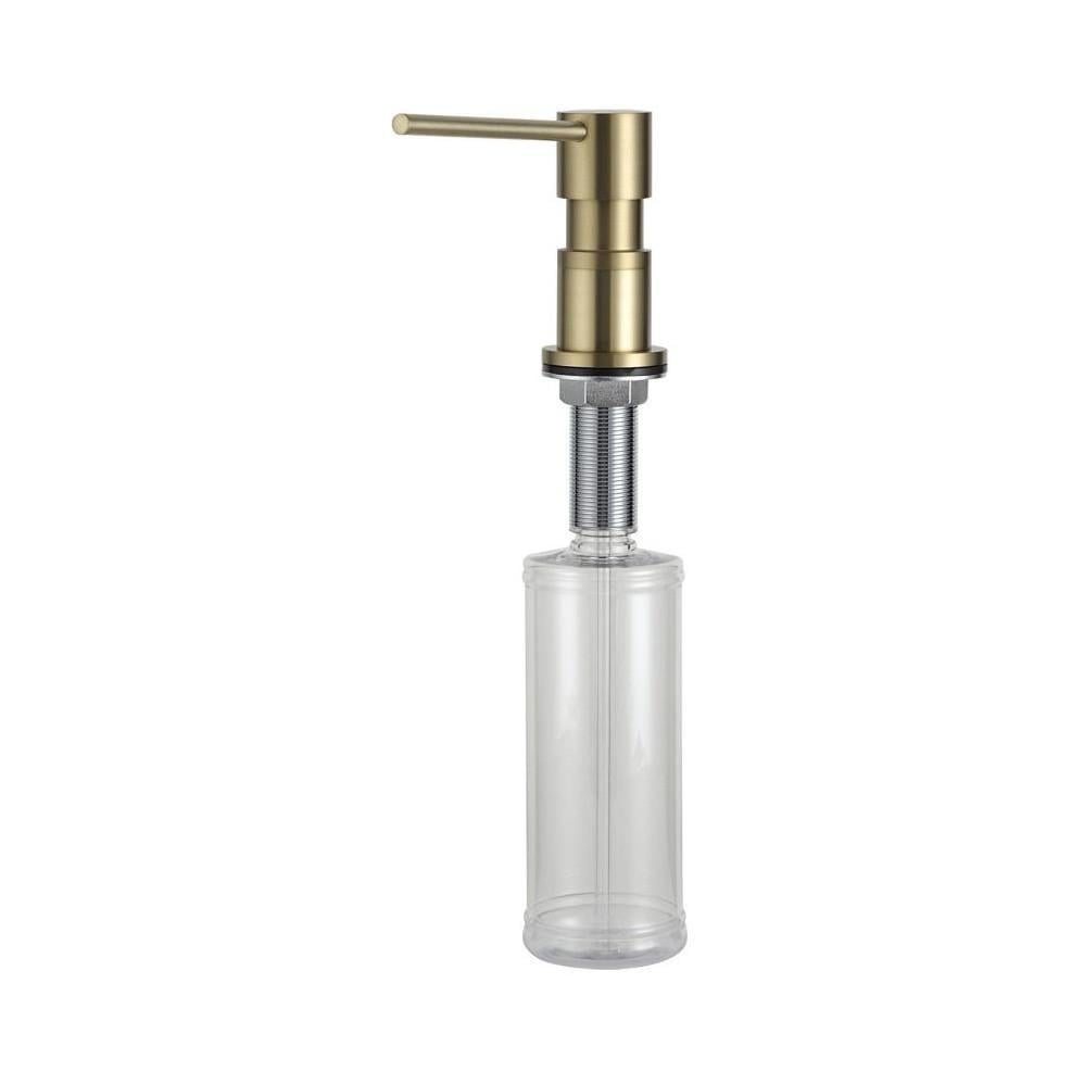 Дозатор для моющего средства Gappo F408-1 врезной Золотой (SQ-1055871) Дозатор для моющего средства Gappo F408-1 врезной Золотой (SQ-1055871)