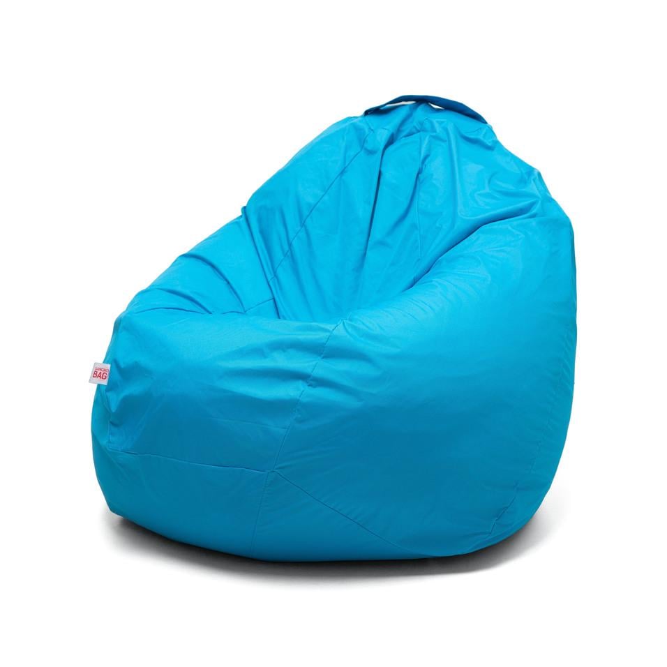 Крісло-мішок SanchoBAG Груша Оксфорд L 130x90 см Блакитний (kmg1001-1-L-2-1)