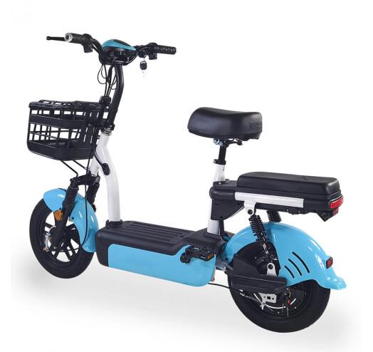 Электроскутер E-Scooter 350W Blue (12409211) - фото 2