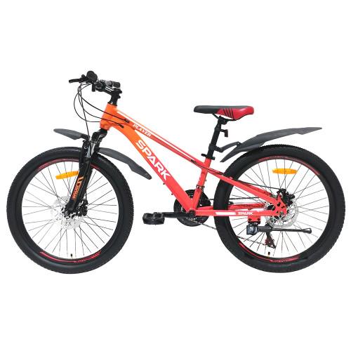 Велосипед Spark PLAYER колеса 24"/сталева рама 11" Помаранчево-рожевий (26351978) - фото 3 Велосипед Spark PLAYER колеса 24"/сталева рама 11" Помаранчево-рожевий (26351978) - фото 3