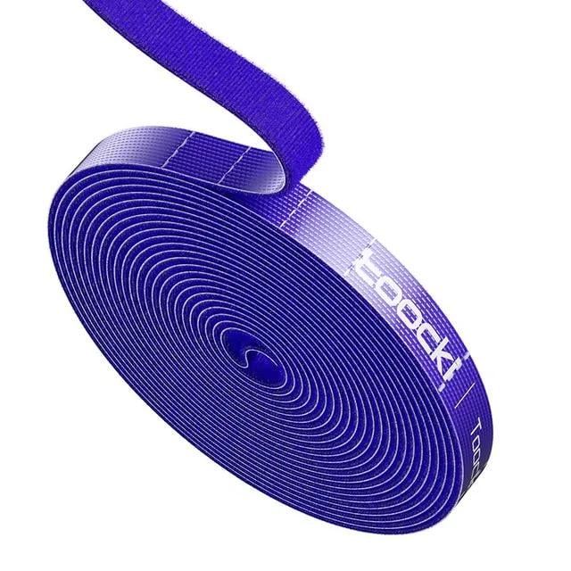 Лента липка Tactix нейлон-ткань 10х5000 мм Синий (VLCR-ROL-B)