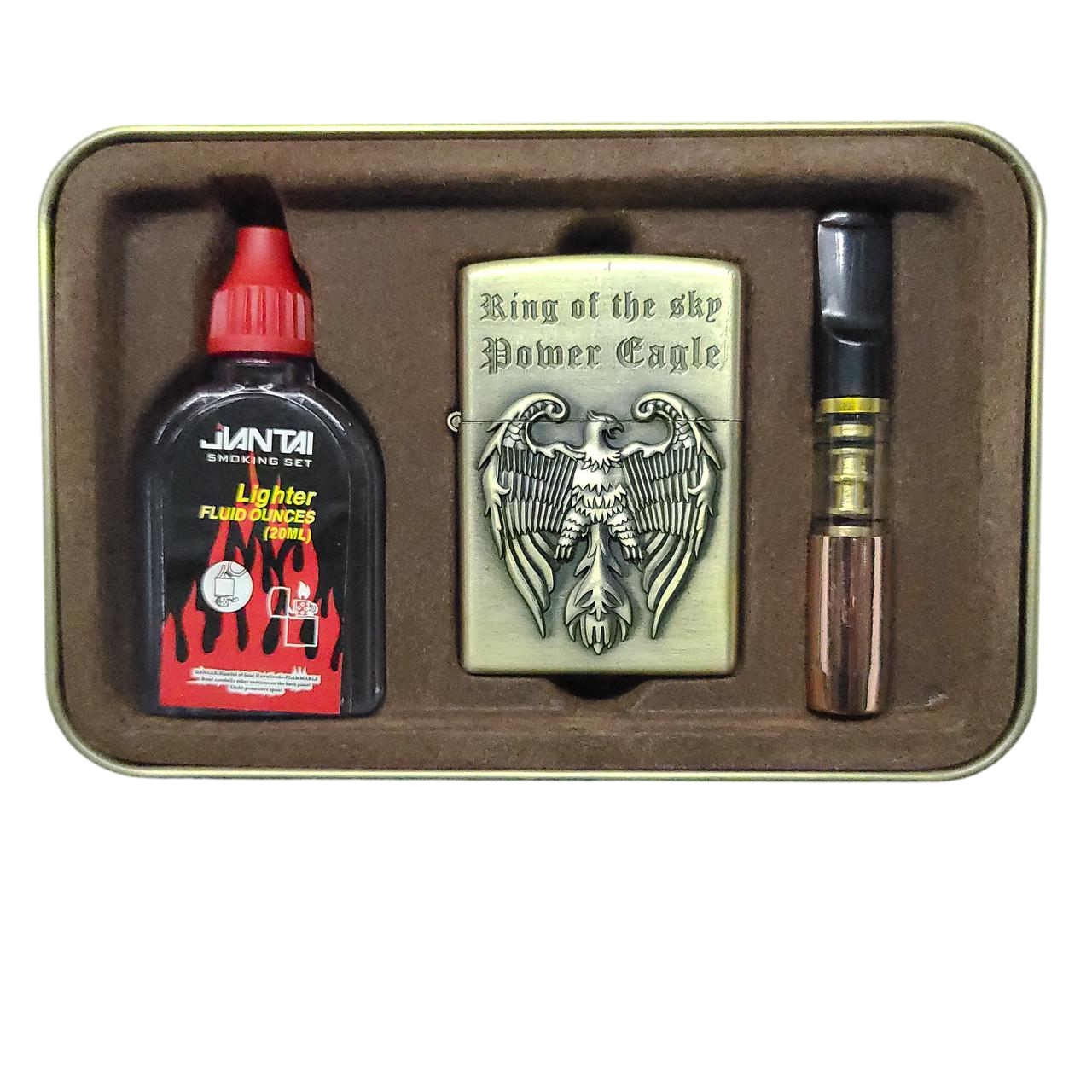 Подарочный набор ZIPPO с бензиновой зажигалкой Ouroboros №2-145 4 Gold (2414710242) Подарочный набор ZIPPO с бензиновой зажигалкой Ouroboros №2-145 4 Gold (2414710242)