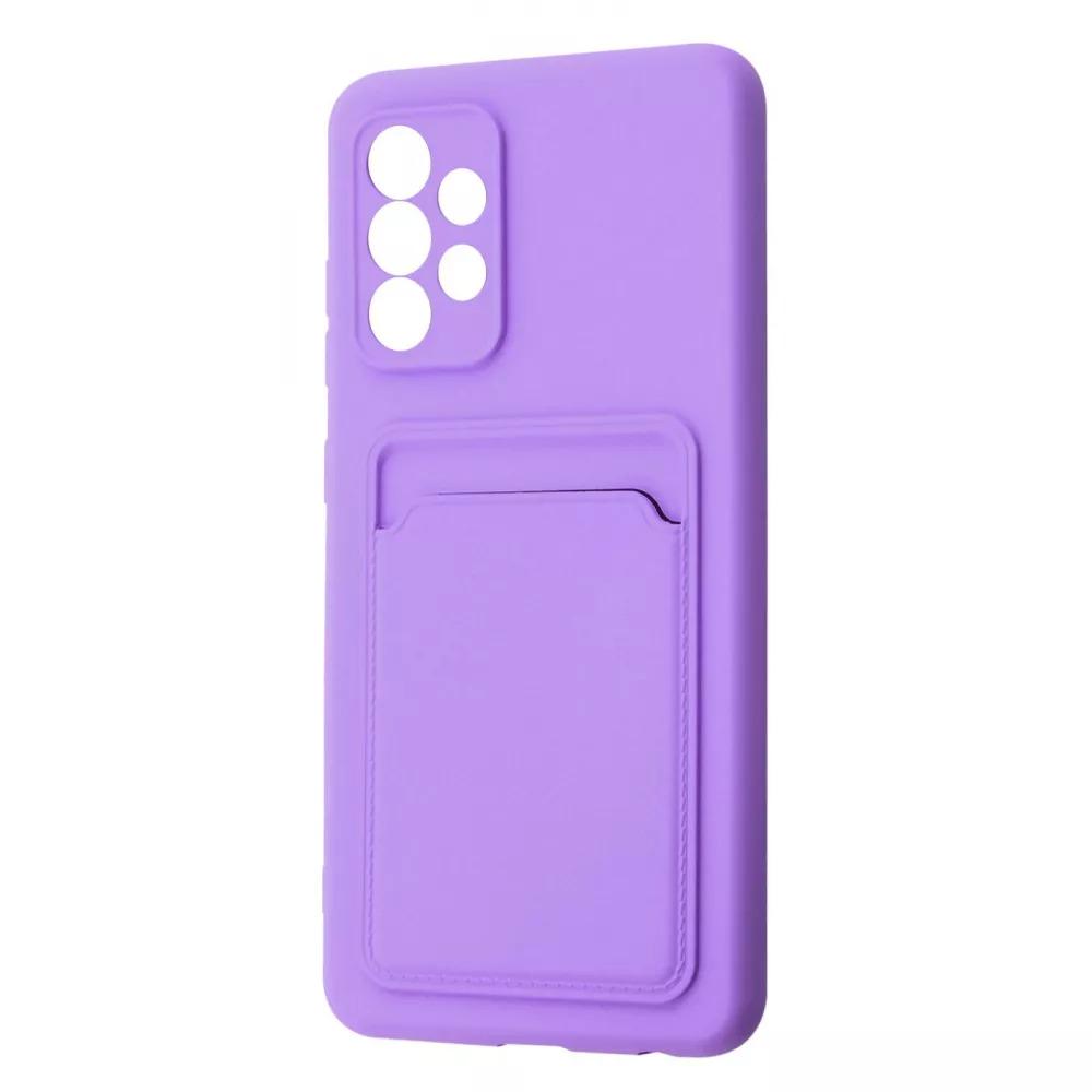 Чехол-накладка для телефона WAVE Colorful Pocket Samsung Galaxy A52 Light purple