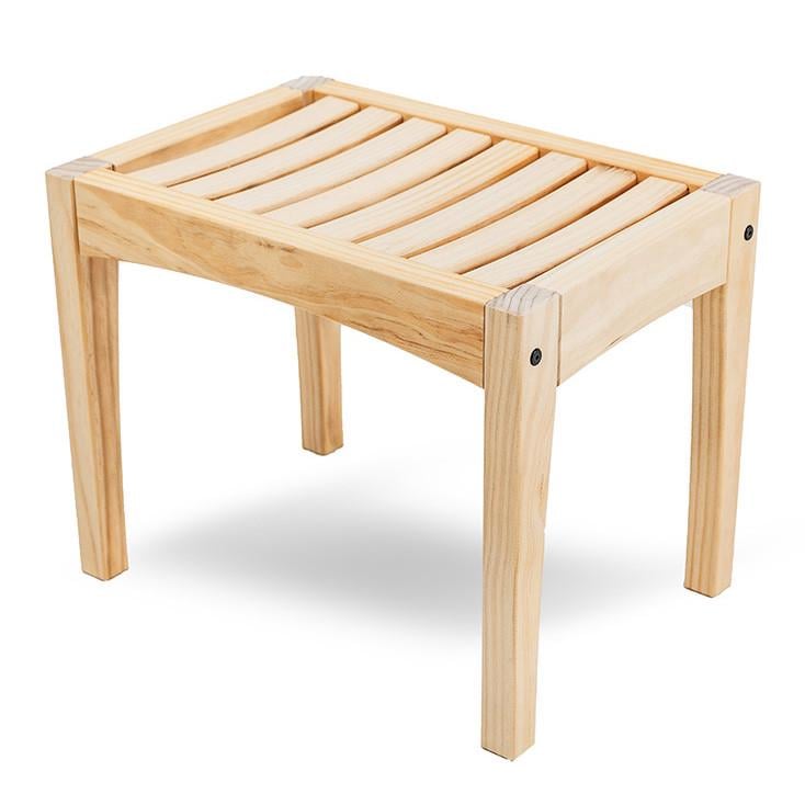 Табурет для ванной из дерева Дарен Бланже (ТВН-013501)