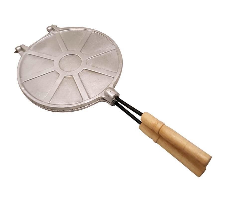 Форма для випікання коржів вафельних 220 мм з дерев'яними ручками (1498197) - фото 3 Форма для випікання коржів вафельних 220 мм з дерев'яними ручками (1498197) - фото 3