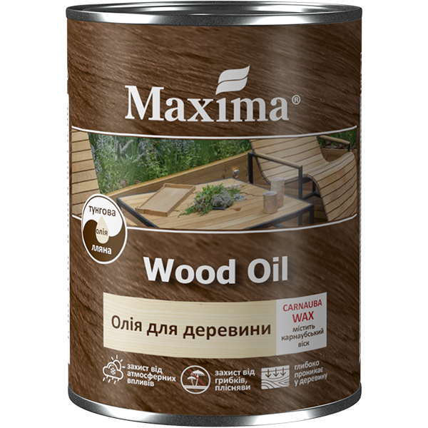 Олія для деревини Maxima 0,65 кг Золотий дуб (2792905348)