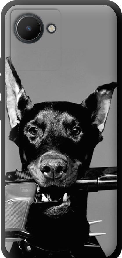 Чехол на Realme C30 Доберман (2745b-2700-42517)