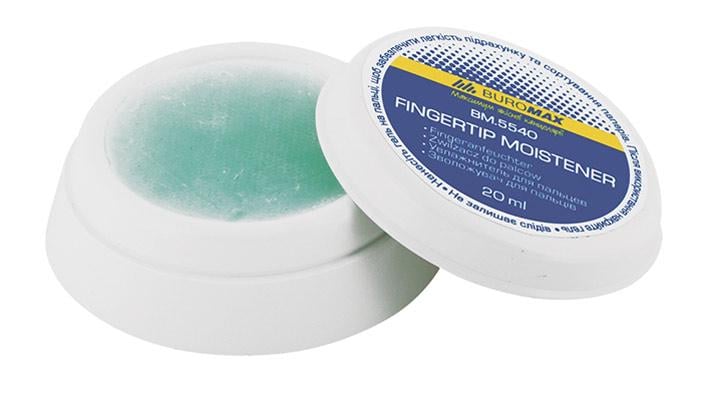 Зволожувач для пальців Buromax 20 мл Гелевий (BM.5540)