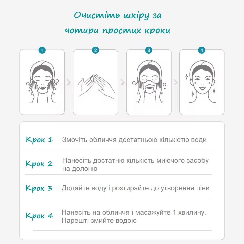 Пенка увлажняющая и очищающая для умывания с гиалуроновой кислотой LANBENA Hyaluronic Acid Facial Cleanser 100 г - фото 6