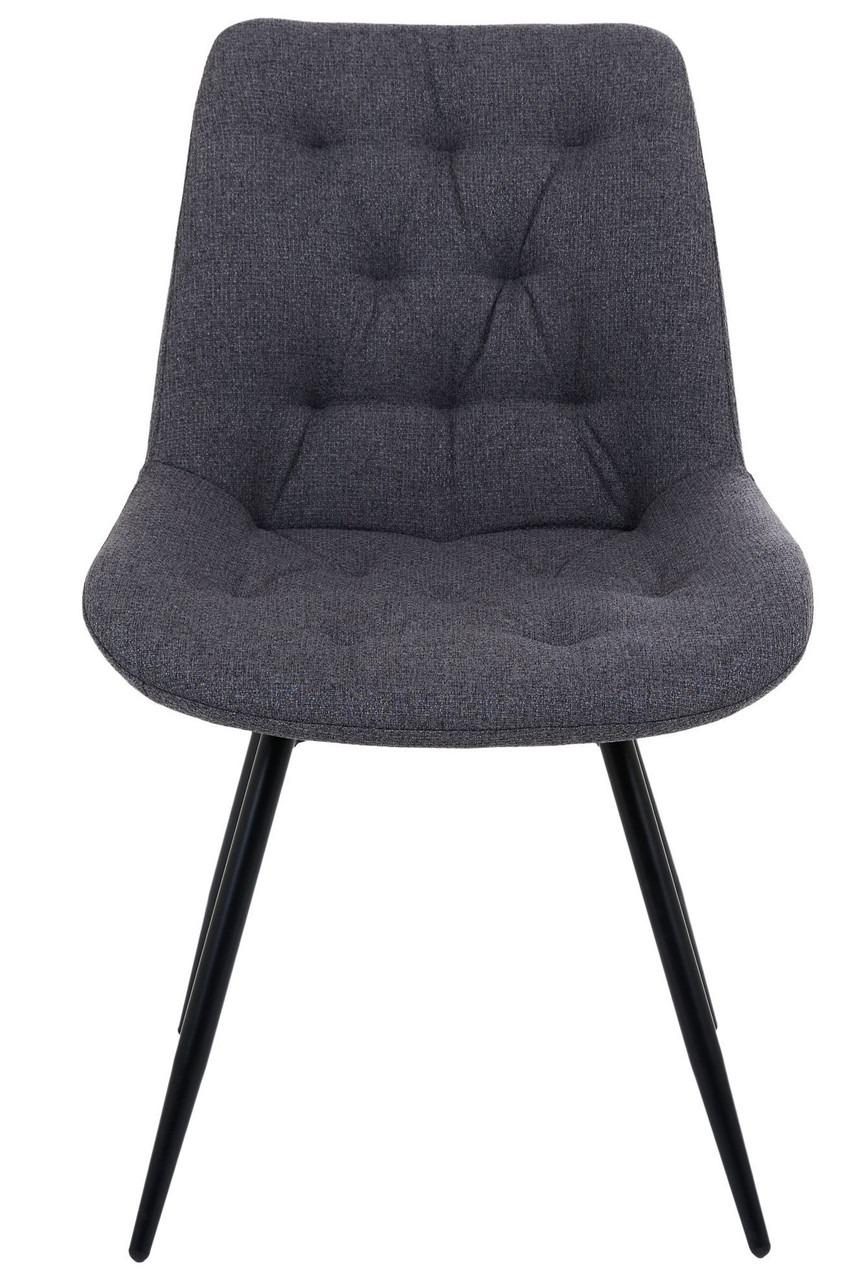 Стілець поворотний механізм на 180 градусів AMF Liara Темно-сірий - фото 4 Стілець поворотний механізм на 180 градусів AMF Liara Темно-сірий - фото 4