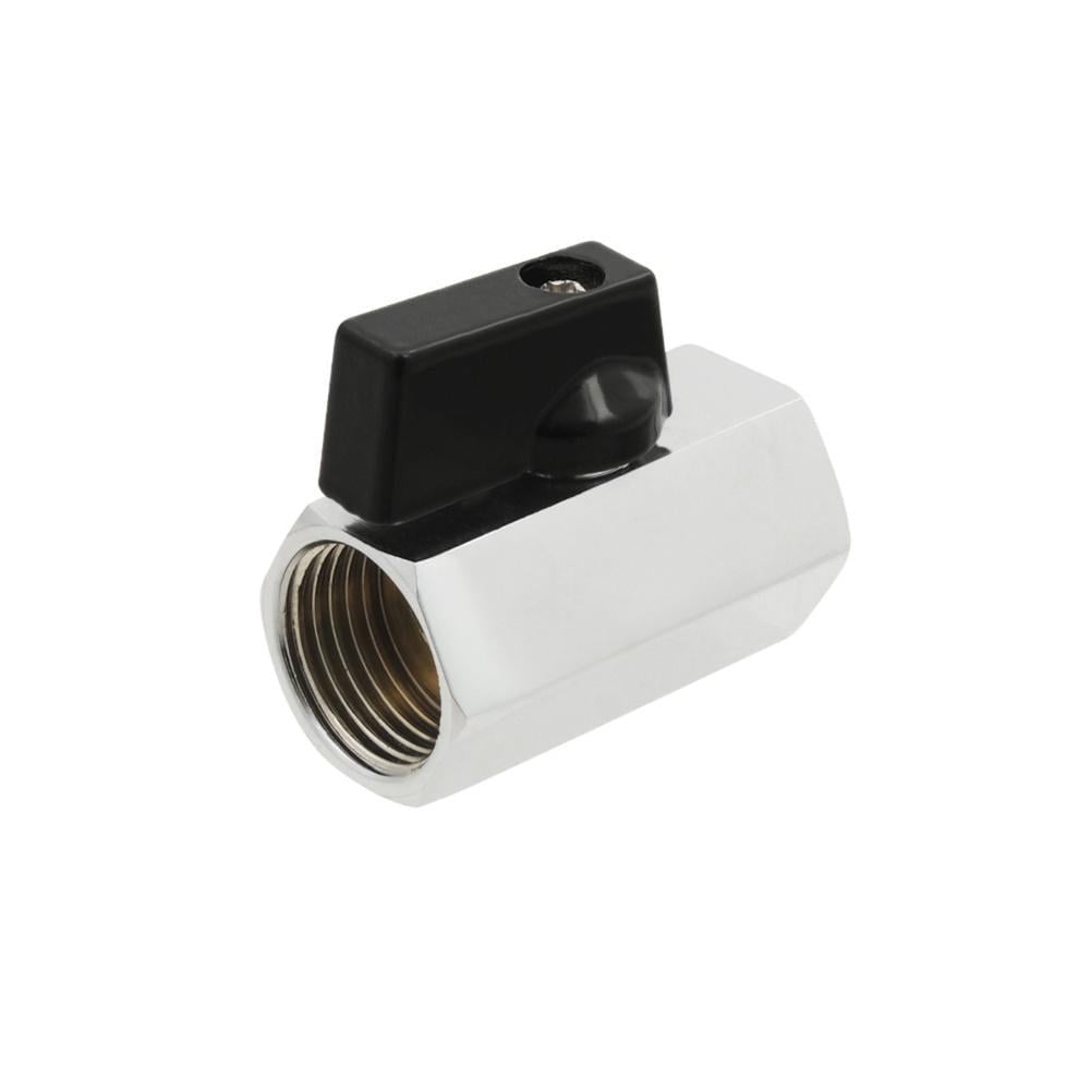 Кран шаровой Raftec Black PN10 ВВ Mini 1/2" (RVHSF01/SW-89755)